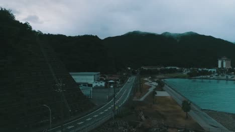 Filmische-Japanische-Landschaft,-Aufgenommen-Von-Dji-Phantom4pro