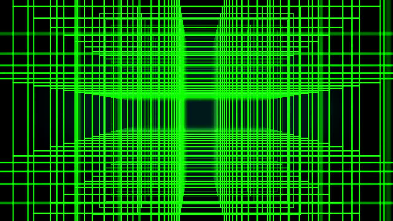 Popular Abstract background futuristic tunnel with light animation 3d render