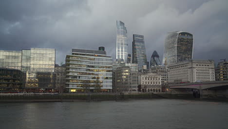 Panorama-Del-Paisaje-Urbano-De-Londres,-Inglaterra