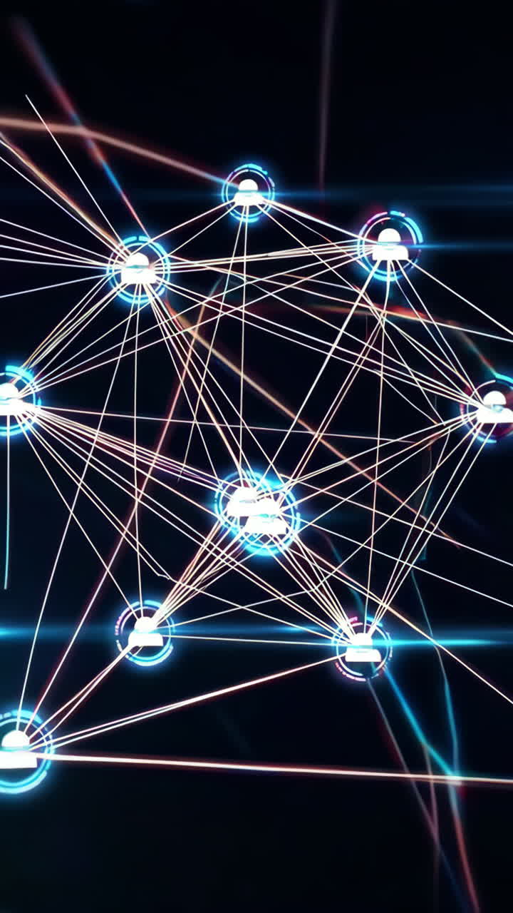 visualización de la red abstracta