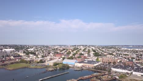 panorama of east boston