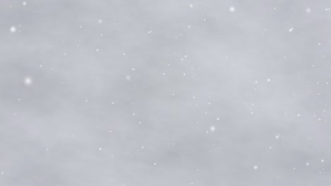 la tormenta de nieve es un video en cg.