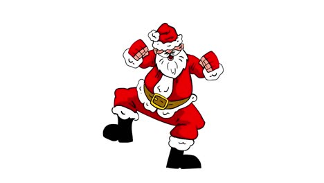 el baile de santa