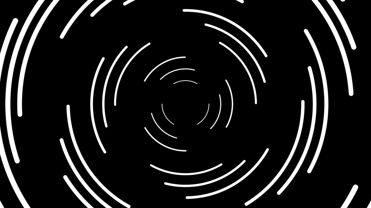 추상적인 기하학적 색 스트로크, 나선형 회전 라인, 컴퓨터 생성 배경, 3d 렌더링 배경