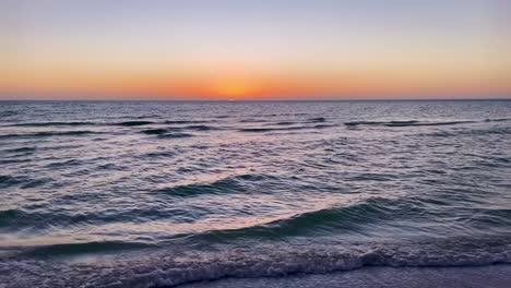 sunset on amelia island beach pan shot_iphone pro 12 max_4k30fps