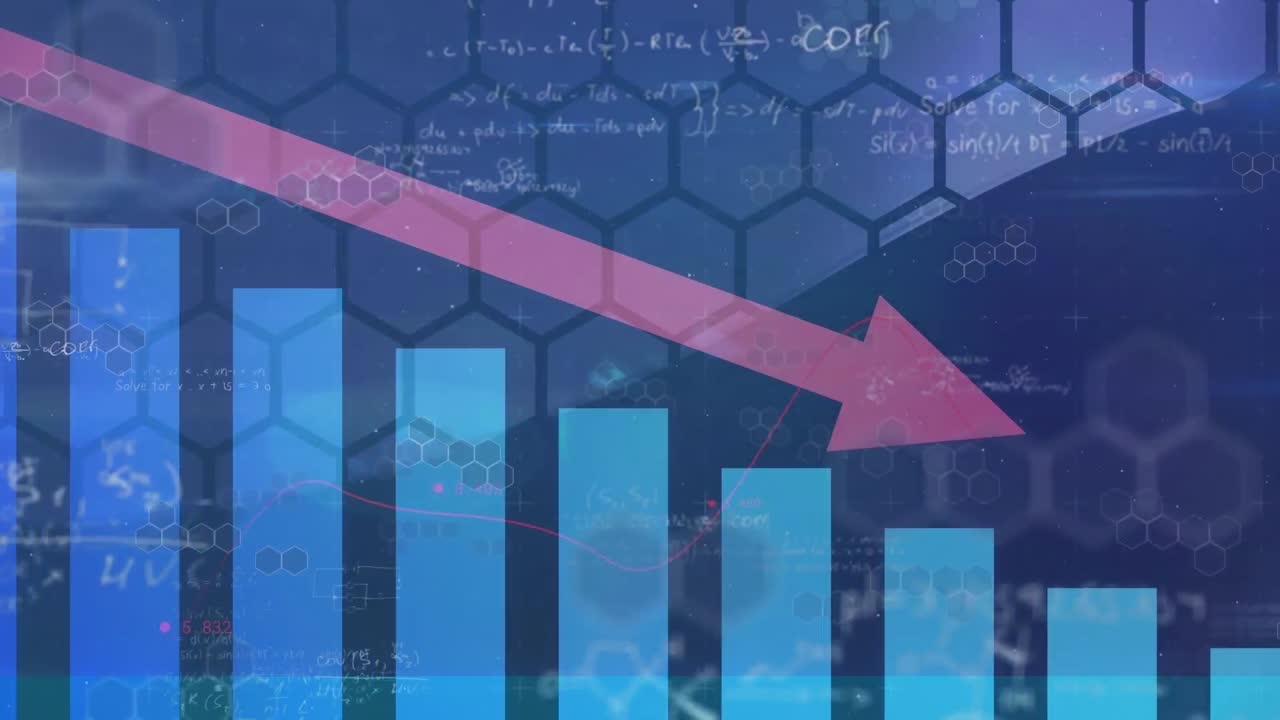 울타리 위에서 데이터 처리의 애니메이션