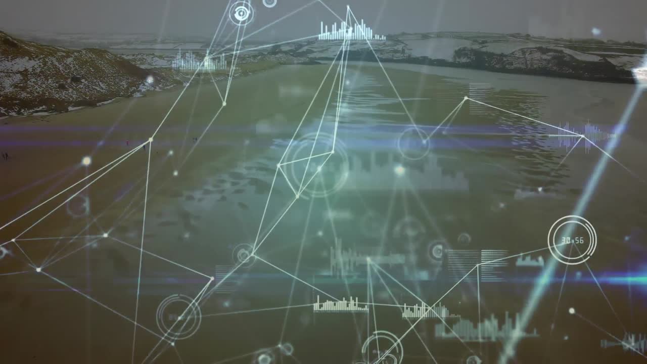 해변에 대한 연결 네트워크의 활성화