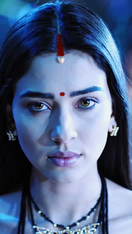 indian woman portrait