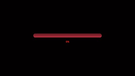 animation colorful loading bar.