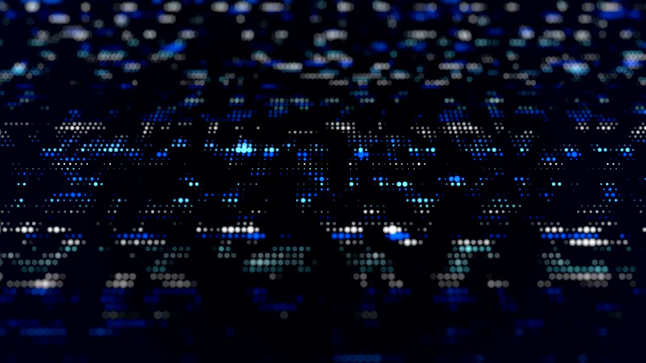 Blue Particles, Particle Background- Loopable