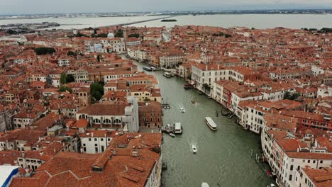 aerial view of venice, italy