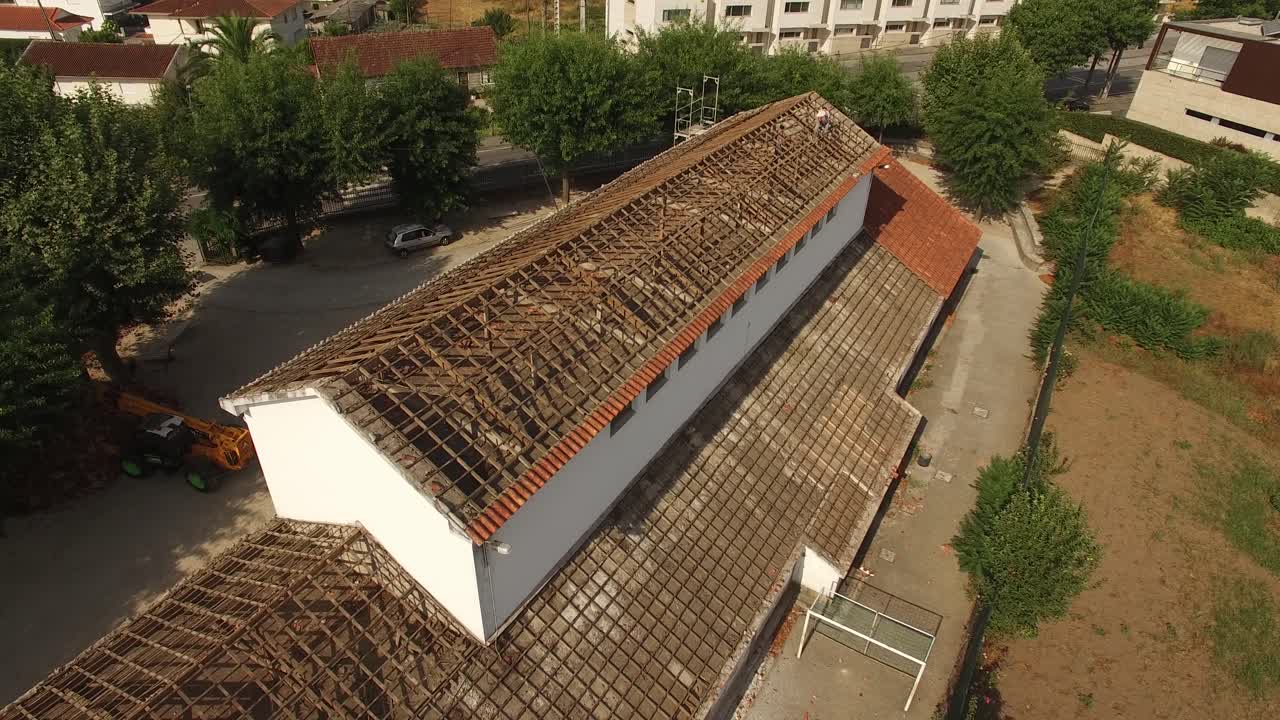 골판지 아연 도금 지붕 조감도를 변경하는 루핑 계약자