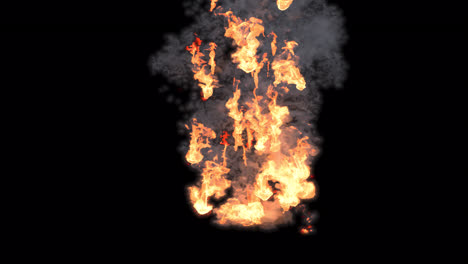 fire and smoke effect