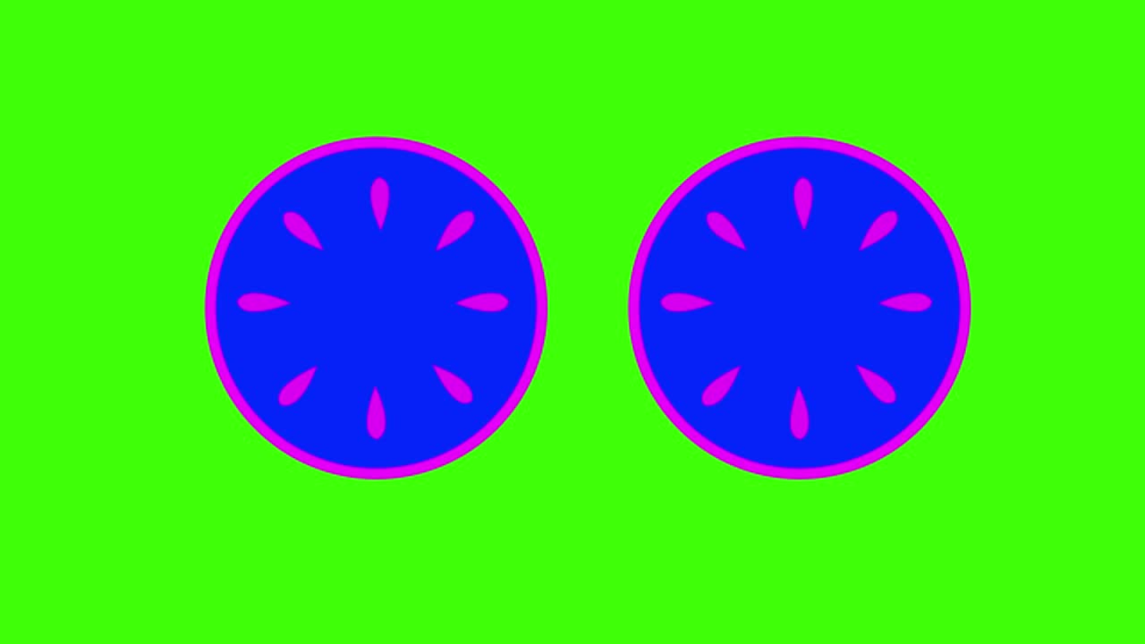 pantalla verde, belleza, máscara de pepino