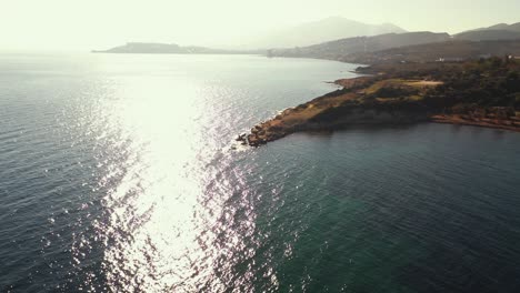 Aerial-flight-vast-Lesvos-Coast-Refugee-route