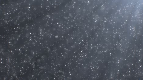 hermoso polvo de diamante brillante brillo brillo partículas de estrellas brillantes - 4k sin costuras vj bucle de movimiento animación de fondo