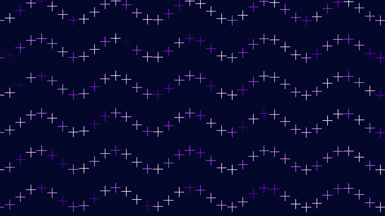 patrón de cruces de arco iris con degradado de neón