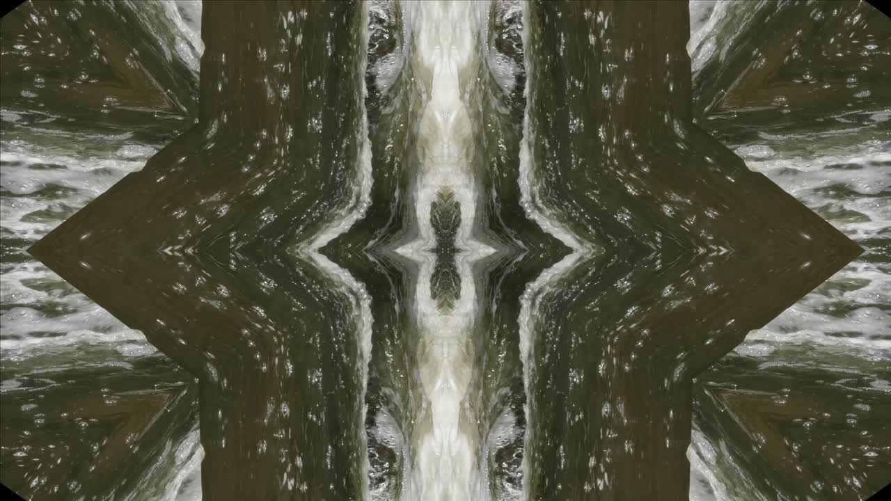 caleidoscopio de tomas de la naturaleza, wissahickon creek