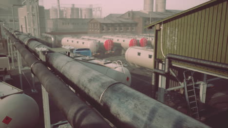 fuel storage tank and bulk truck