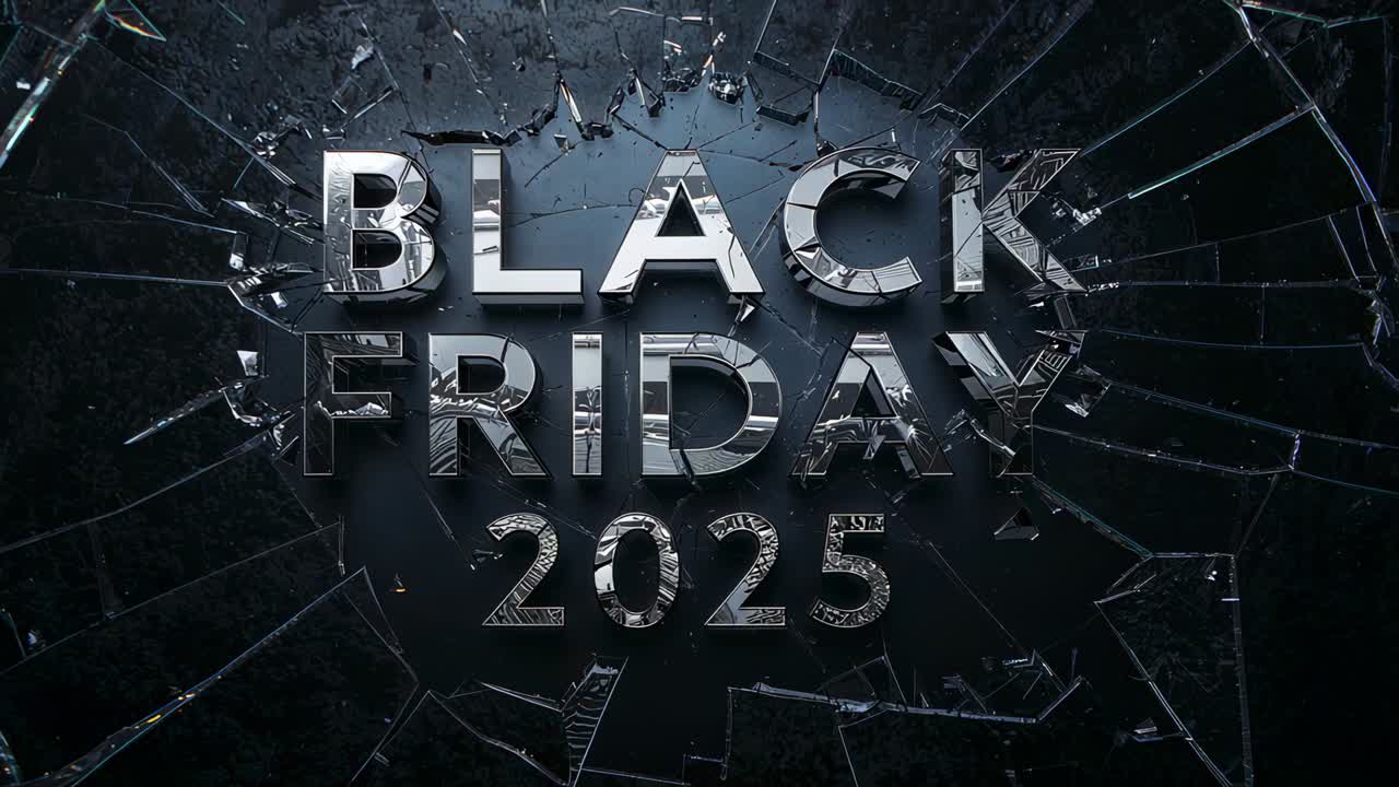 Impact launching metal BLACK FRIDAY 2025 pushing through broken glass in studio for sale reveal