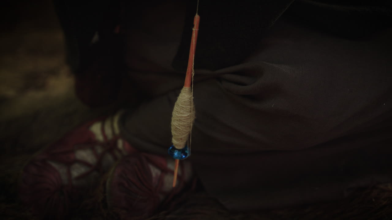 Traditional Textile Spinning Process