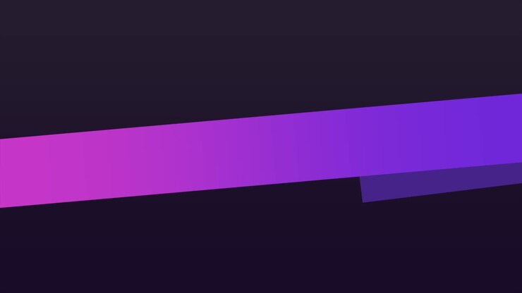 Gradient lilla og blå linjer