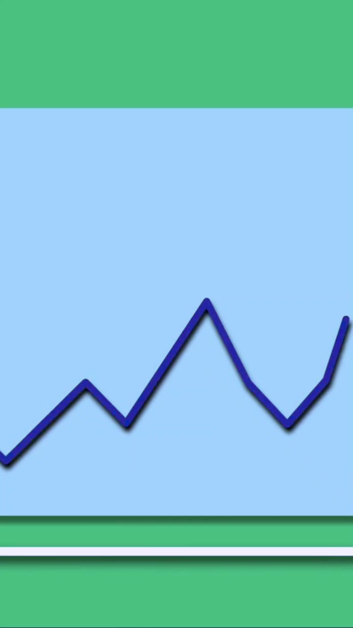 Animación de gráfico de líneas dinámico para presentación de datos empresariales