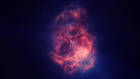 movimiento de explosión de llama de fuego 4k
