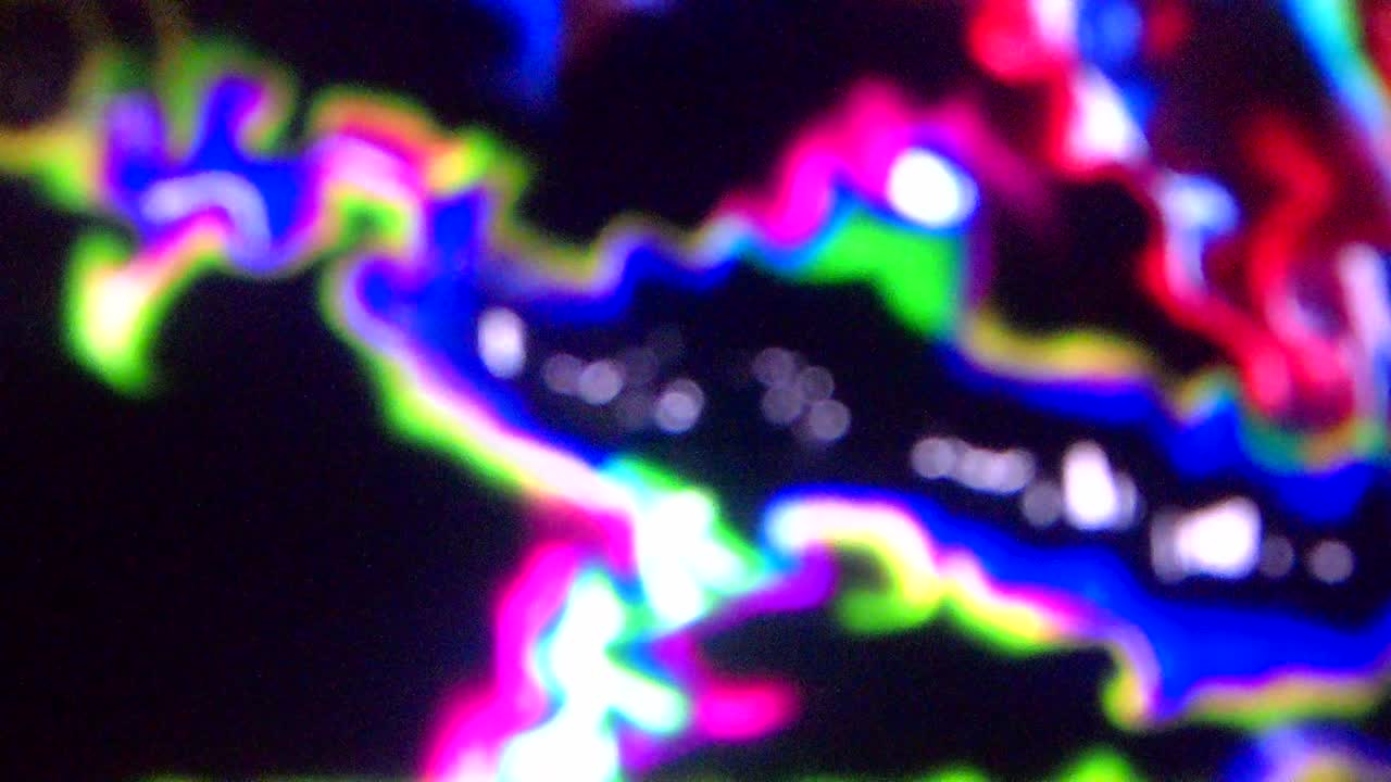 abstracción del arco iris