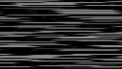 animación de puntos línea cibernética gráficos de movimiento