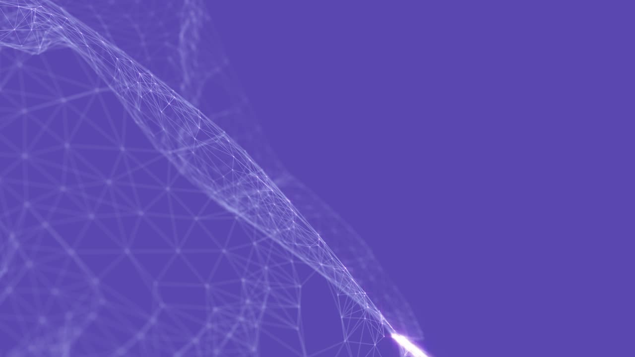 onda de red abstracta