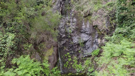 tomada aérea de la cascada de chilrao.