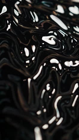 abstract black and white fluid reflections