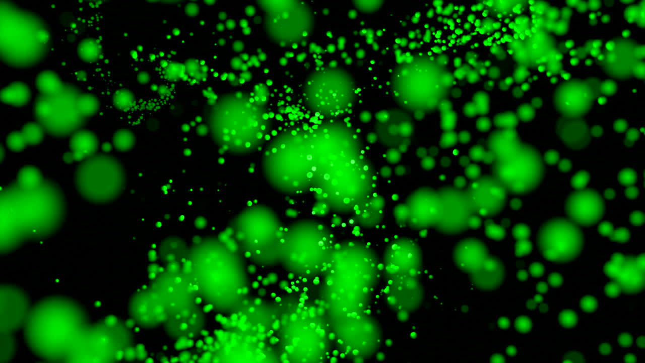 추상적인 녹색 입자 배경