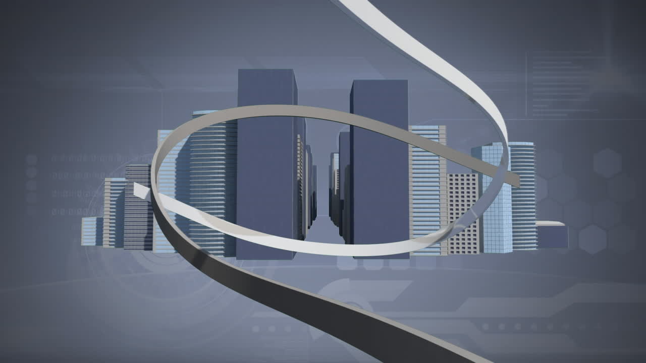 Traveling through city streets