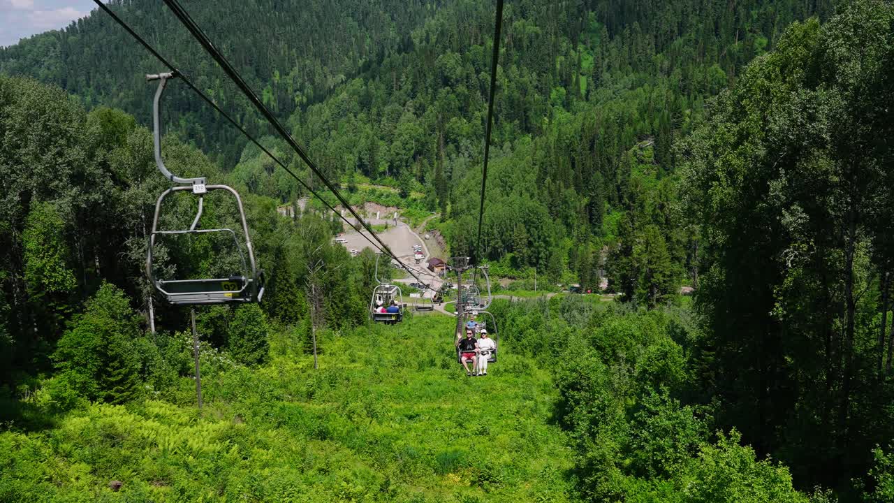 Viaggio in Funivia Attraverso il Bosco