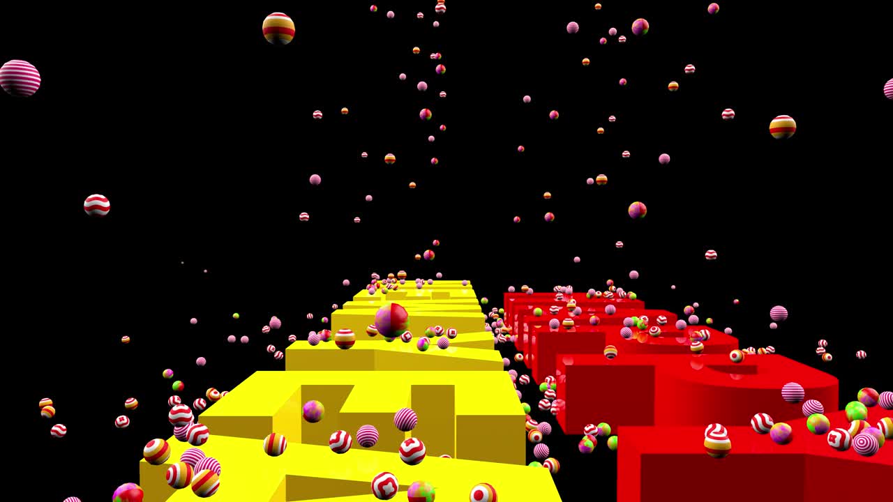 선물의 크리스마스 트리, 메리 크리스마스, 행복한 새해 2020 애니메이션