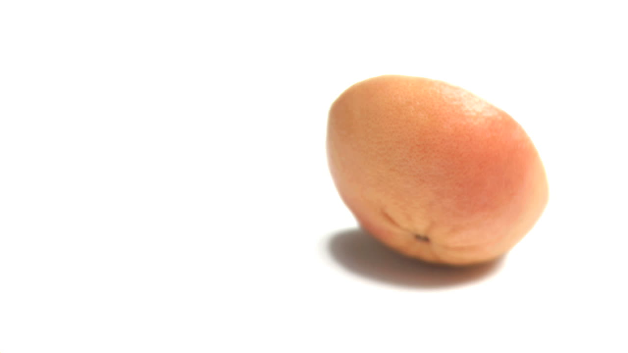 girando en super cámara lenta naranja