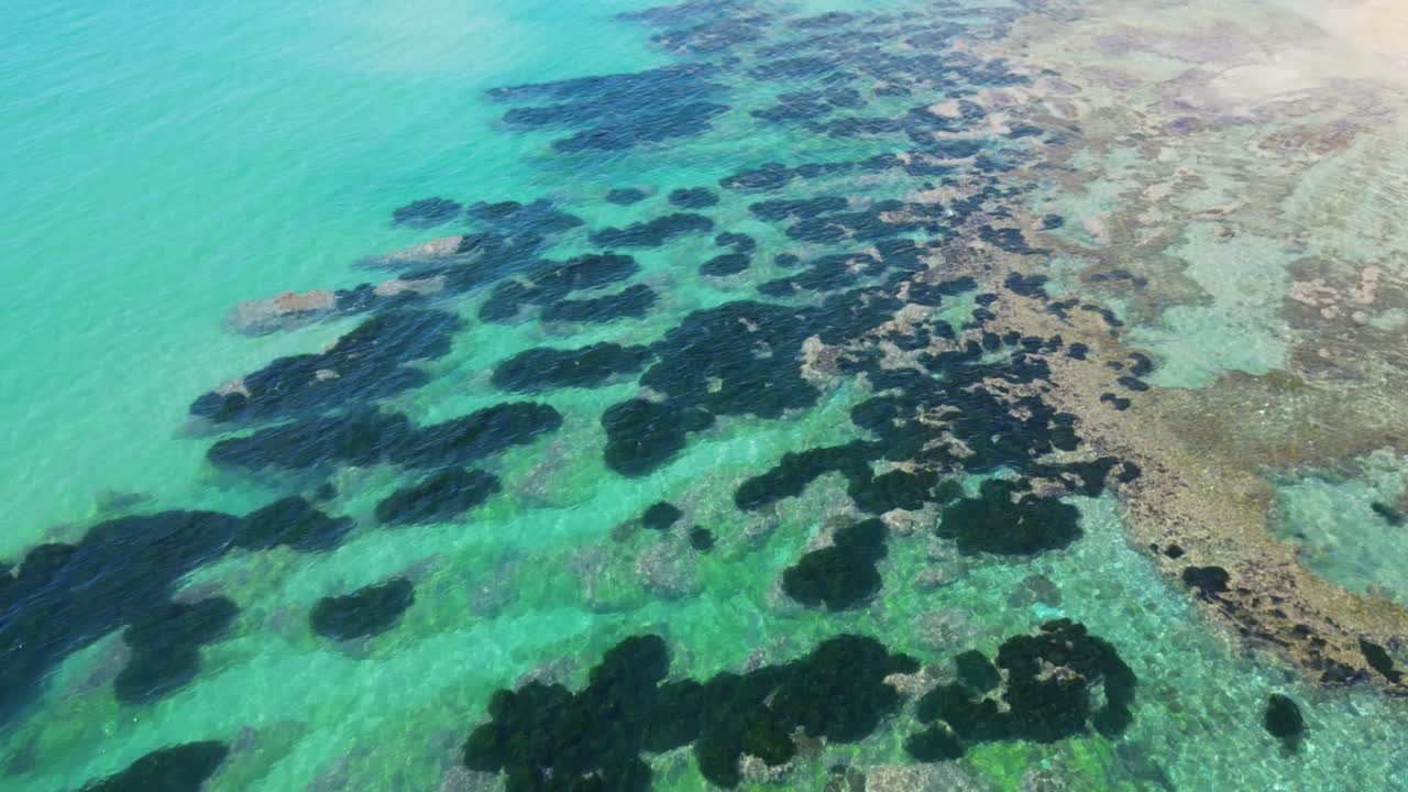 Aerial drone footage of Scala dei Turchi, Sicily: white marl cliffs descending into turquoise sea, coastal waves and dramatic Mediterranean light. Ideal for travel, nature, and heritage projects