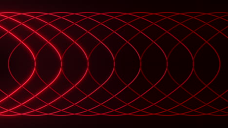 Captivating-circular-red-lines-versatile-decorative-element-and-design-feature