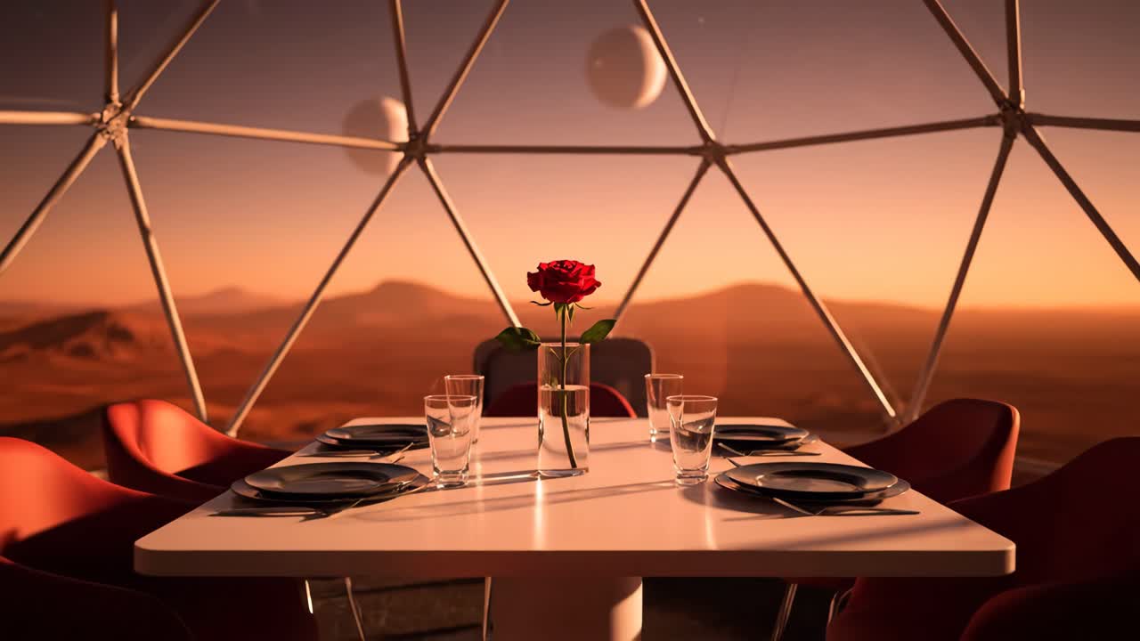 Romantic Dinner on Mars