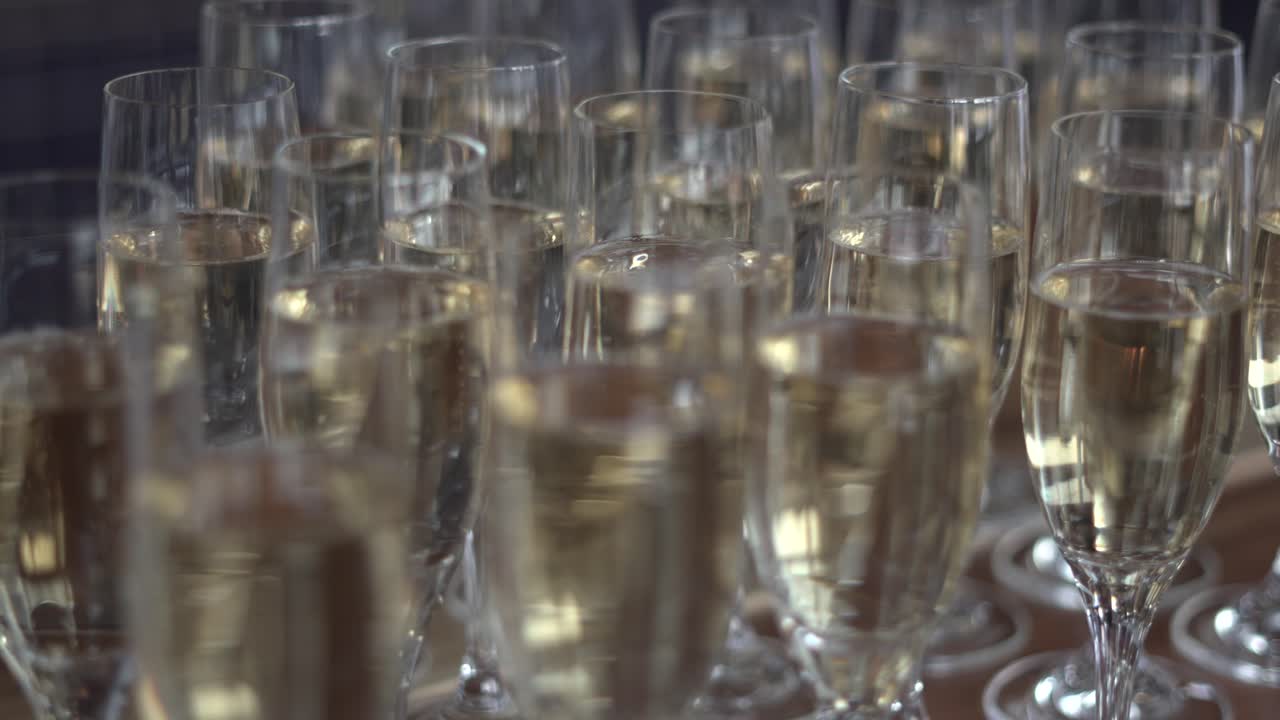 Champagne Glasses Private Event Cocktail