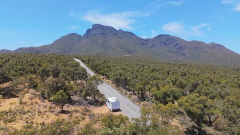 Straße,-Die-Zum-Bluff-Knoll-Im-Stirling-Range-Nationalpark-Führt