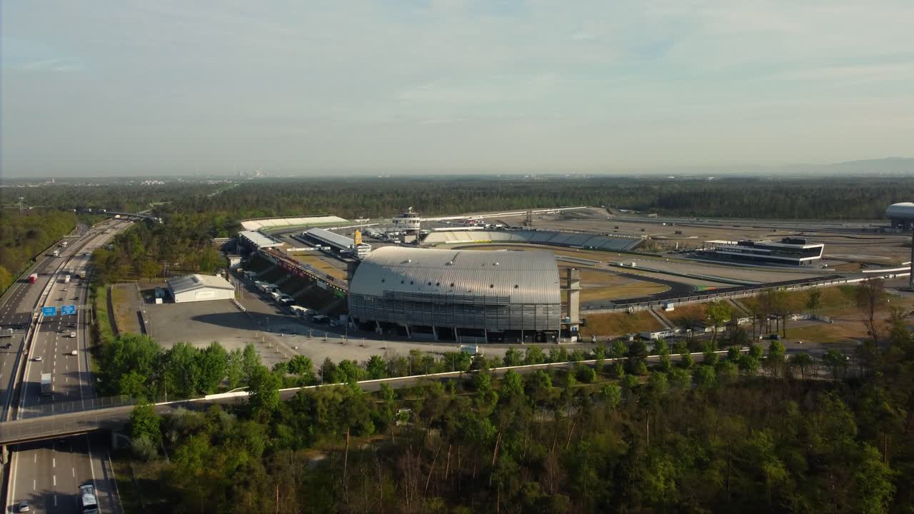 Aerial view of Hockenheimring