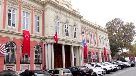 government building in istanbul, turkey