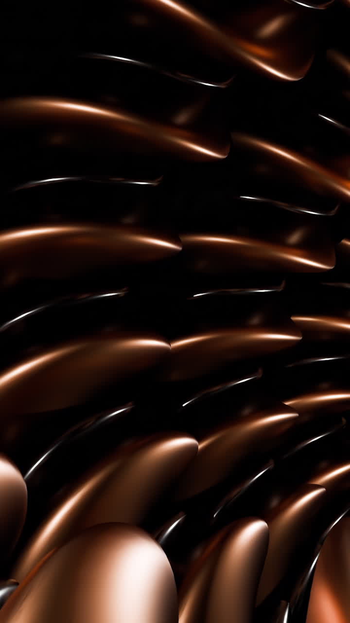 abstracto patrón de pared metálica en 3d