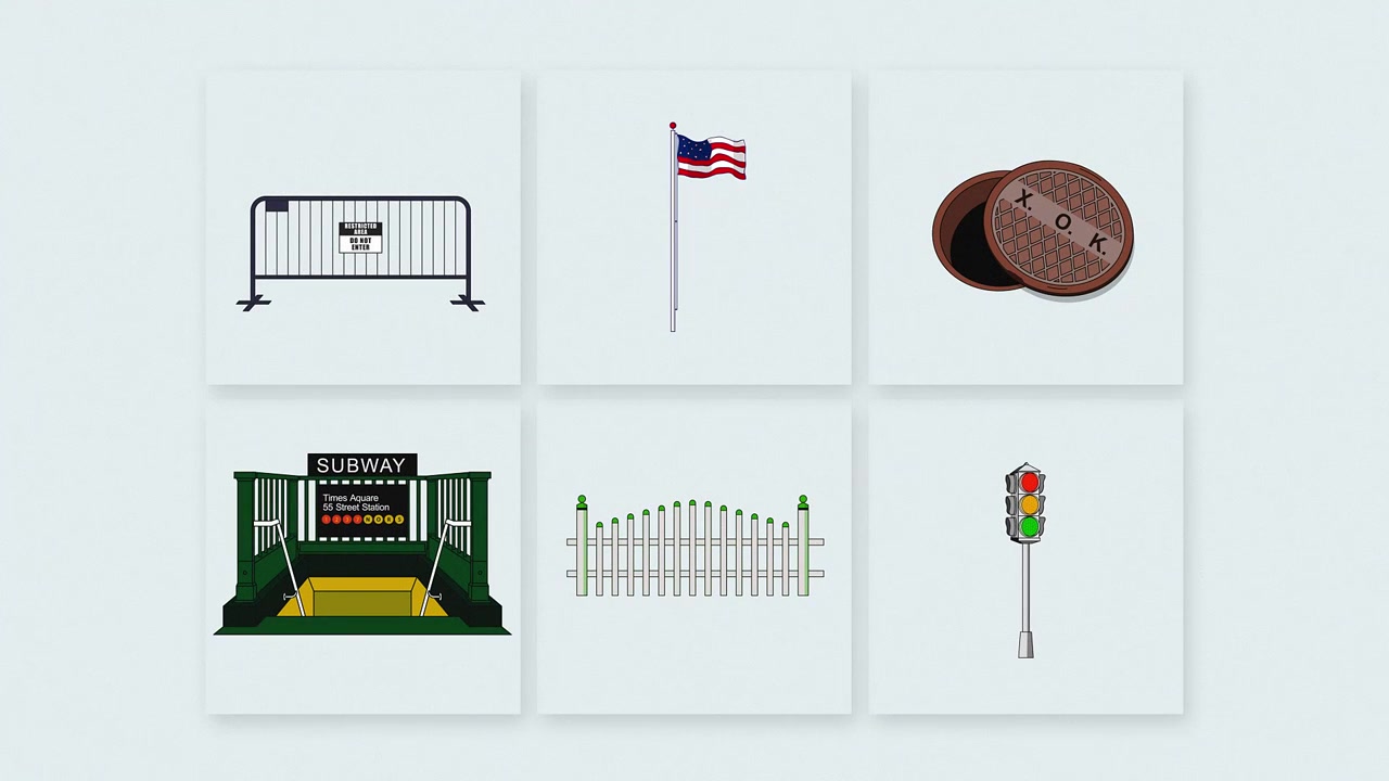 2D Animated Pack of Street Objects and Urban Elements