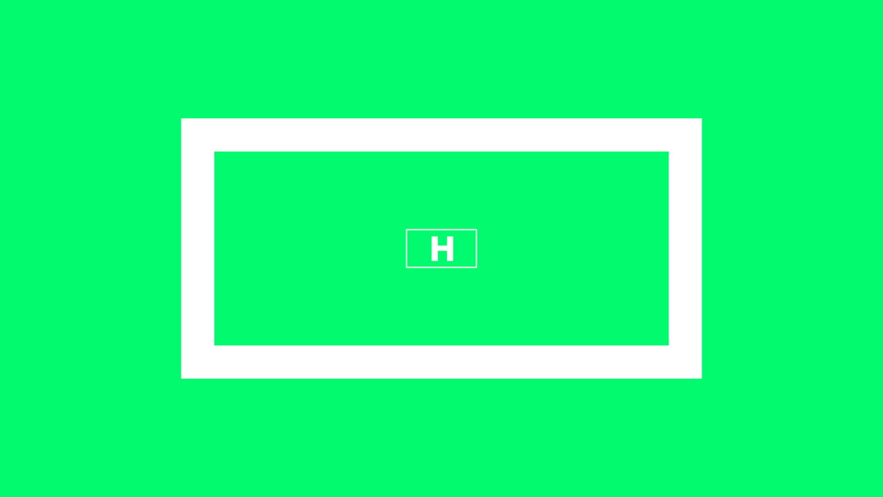 녹색 그라디엔트 에 있는 프레임 에 있는 현대적 인 메리 크리스마스 텍스트