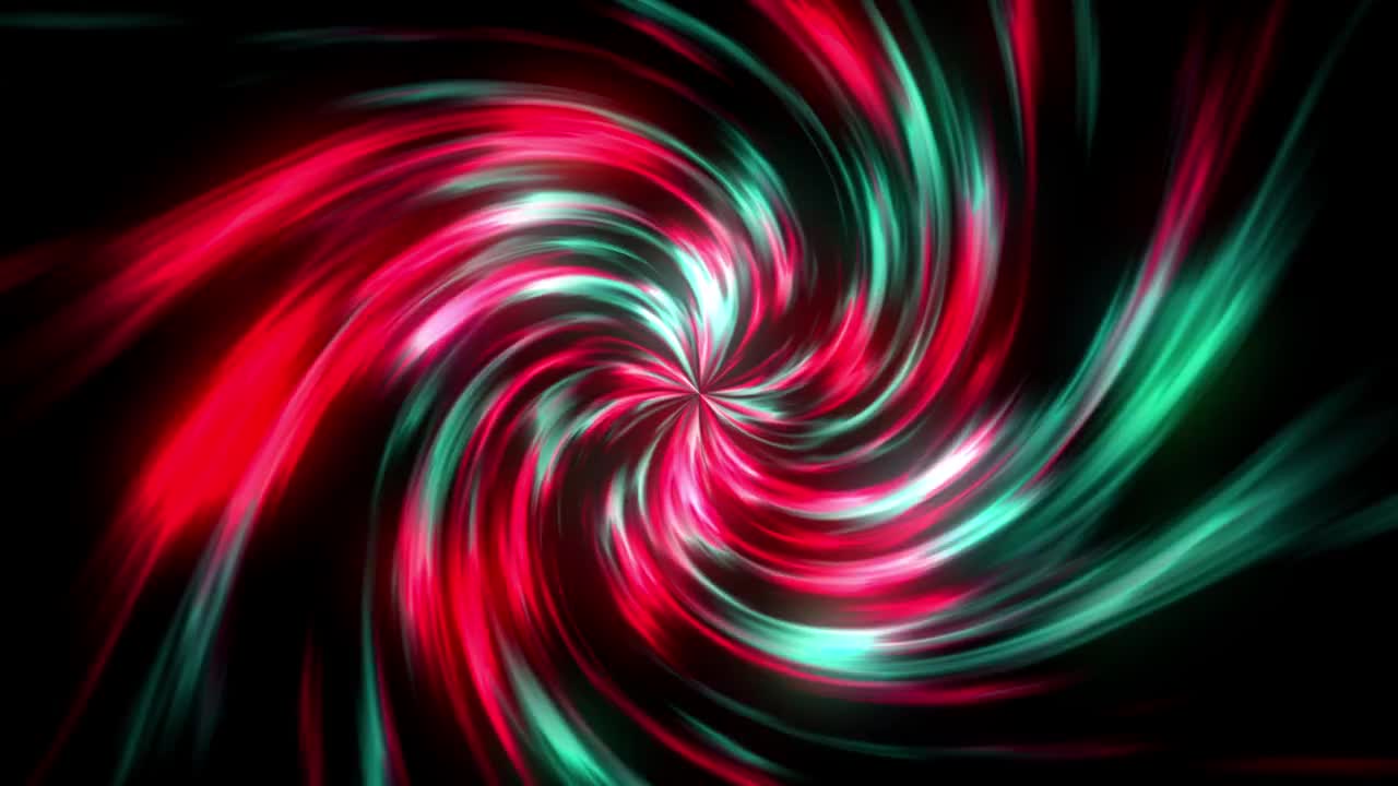 Holografisch kleurrijk vloeiend golvend abstract motion graphic design. Naadloze loop. Video-animatie. 4K-resolutie. Realistische Aurora Borealis of Noorderlicht naadloze loop.