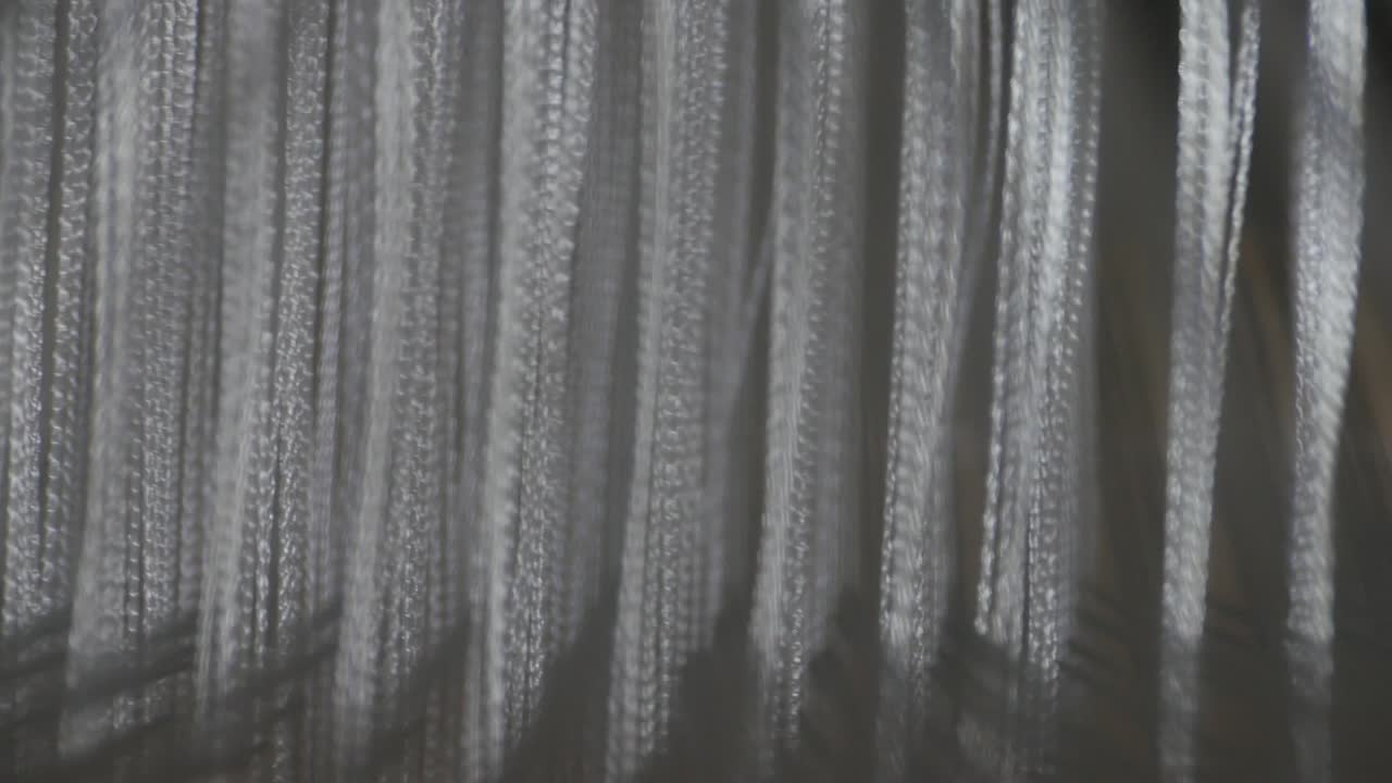 직물 작업의 나선 세부 사항. loopable, 근접